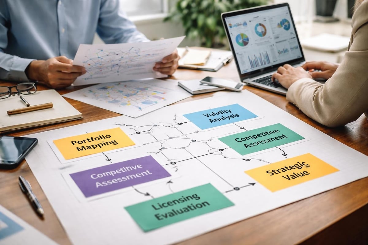 Patent due diligence process