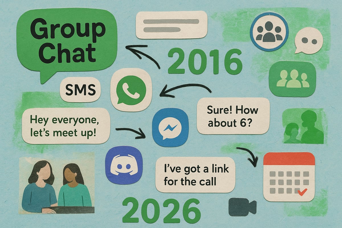 The Evolution of Group Chats: 2016 to 2026