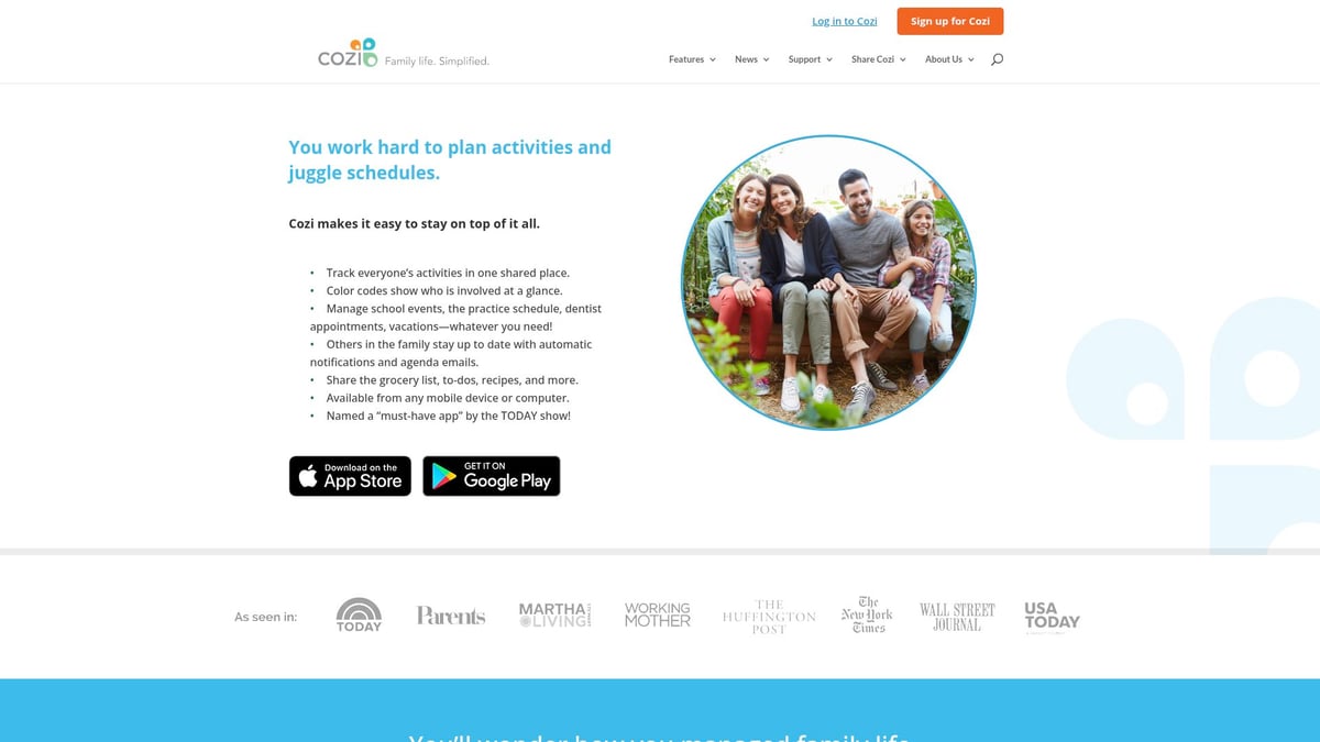 7 Essential Online Family Schedule Planner Tools for 2025 - Cozi Family Organizer