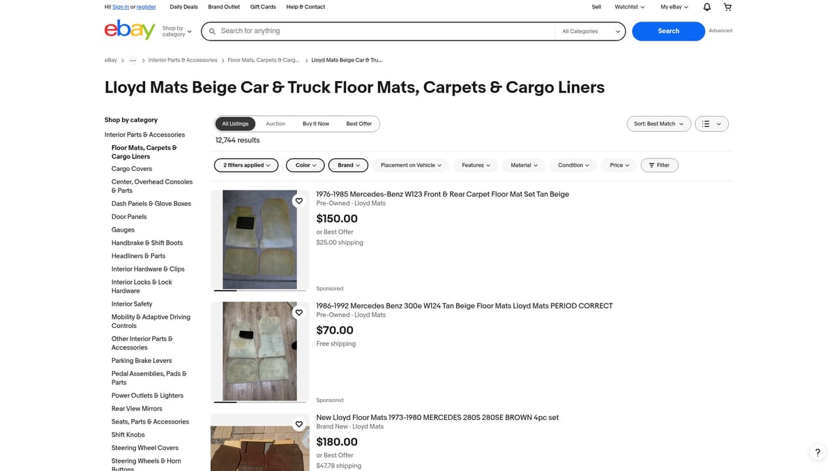 Top 8 Beige Car Mats for Stylish and Clean Interiors 2025 - Lloyd Mats Luxe Beige Carpet Floor Mats