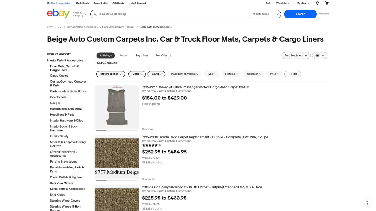 Top 8 Beige Car Mats for Stylish and Clean Interiors 2025 - Auto Custom Carpets Beige Replacement Mats