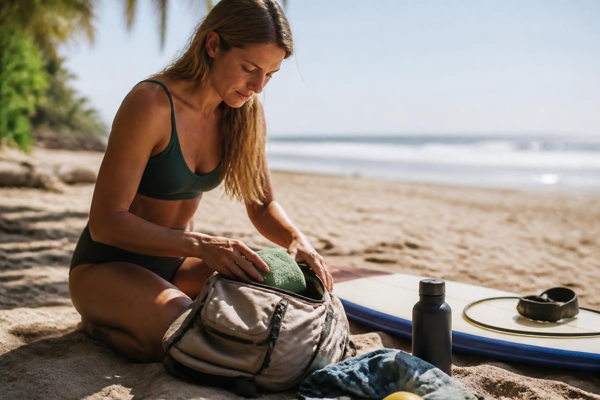 Surf lesson preparation checklist