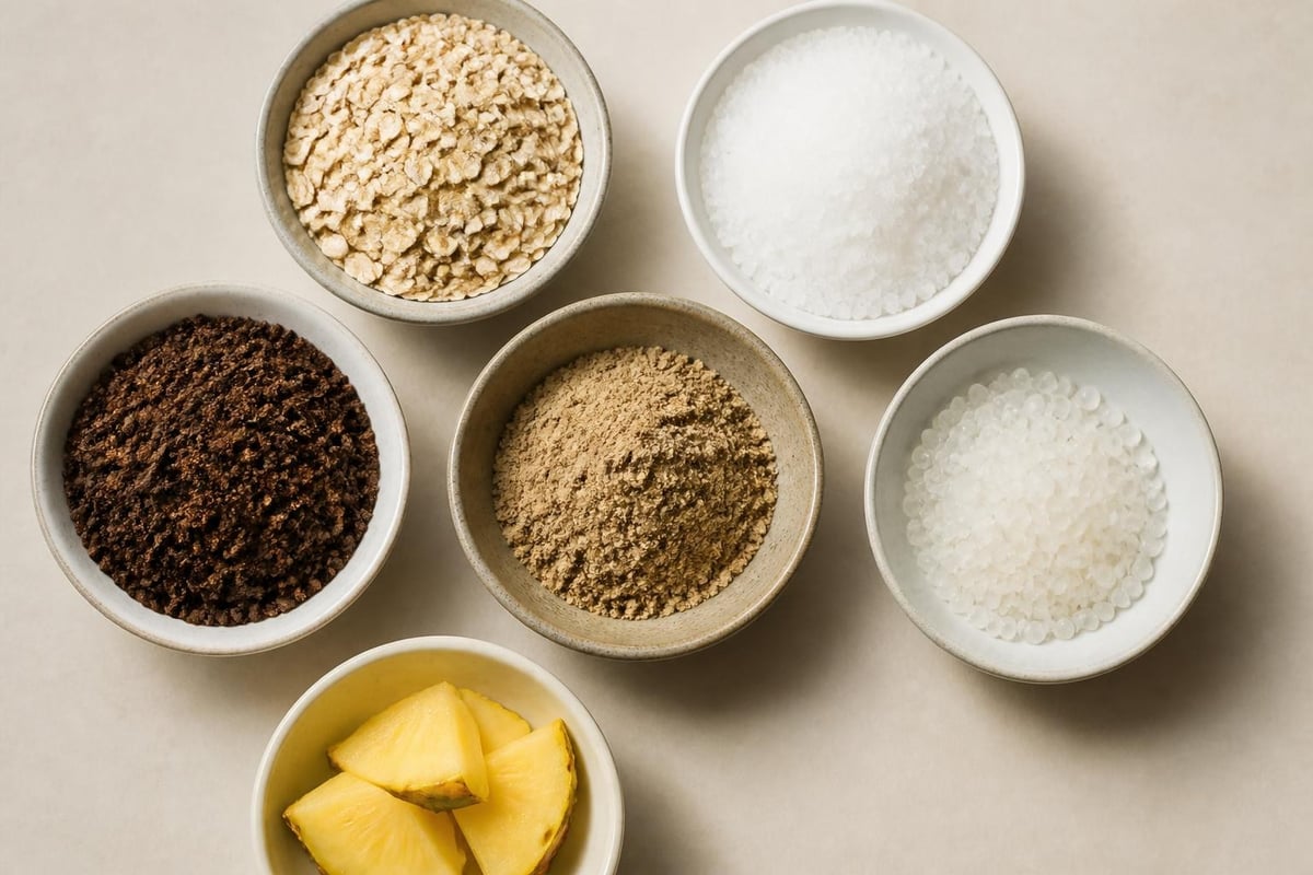 Vegan face scrub ingredients