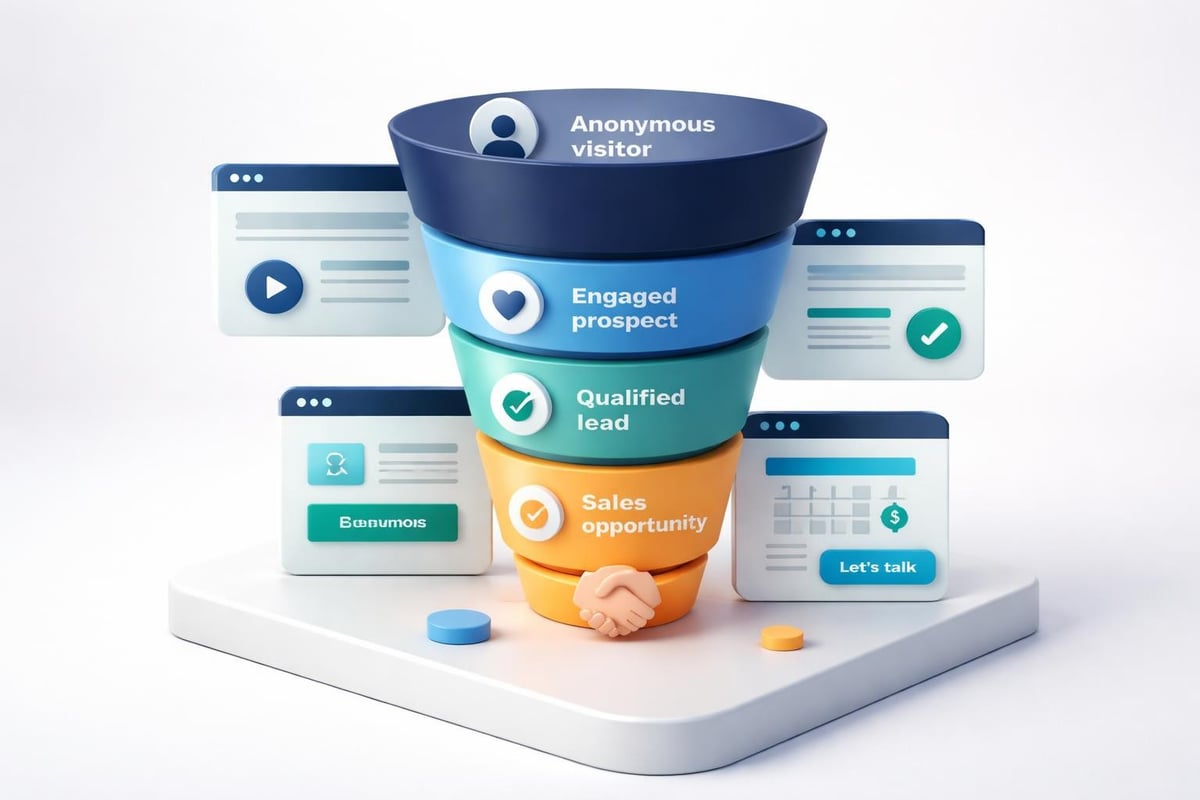 B2B conversion funnel