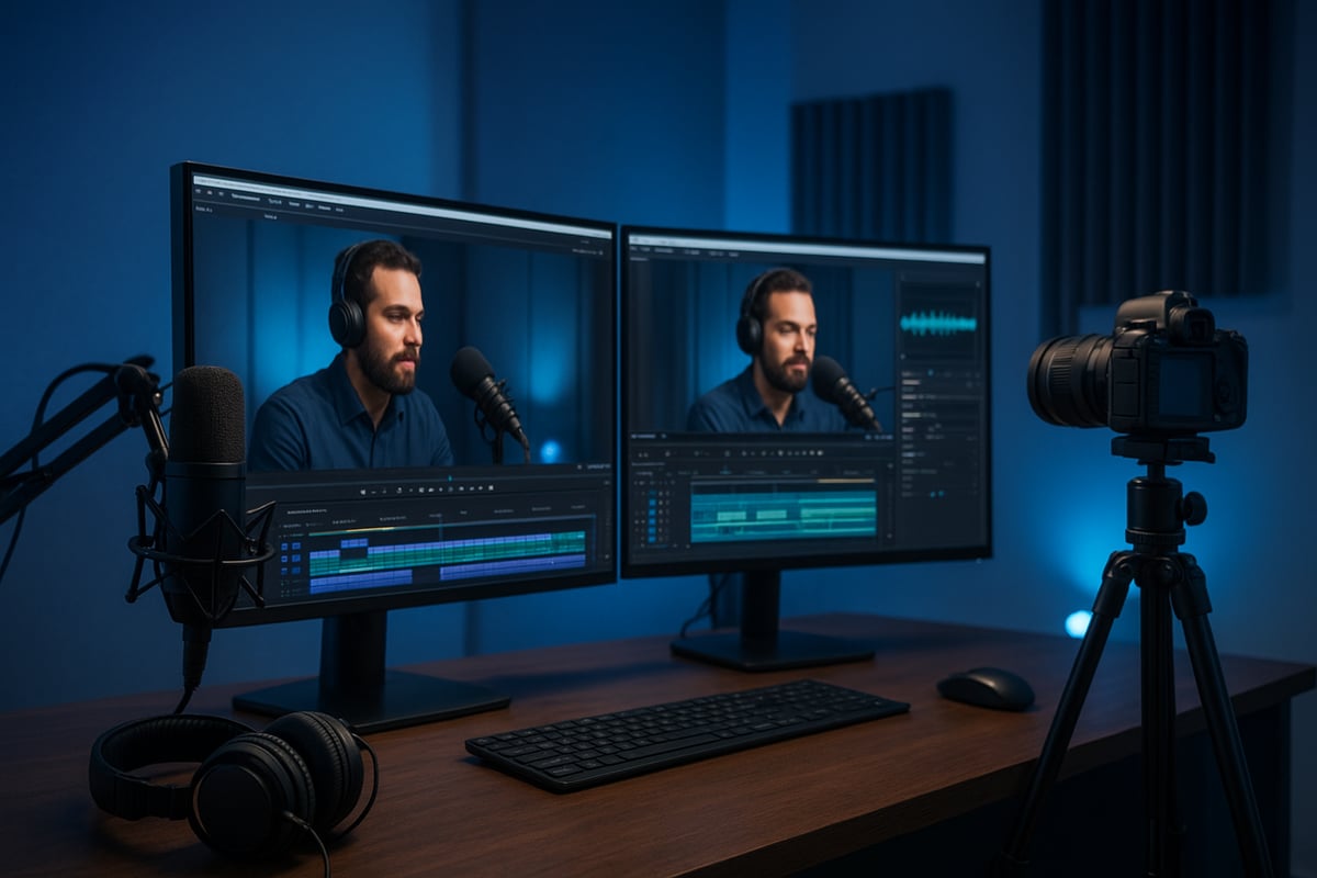 Step-by-Step Video Podcast Editing Workflow