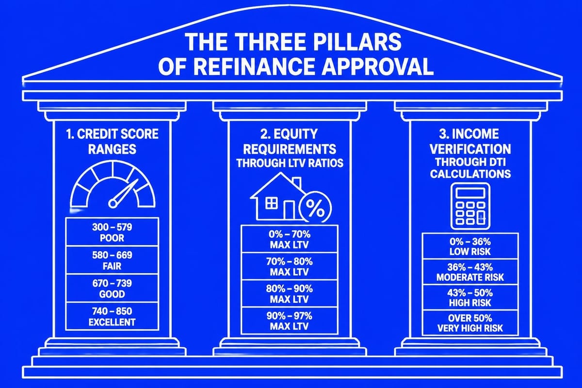 Refinance qualification factors