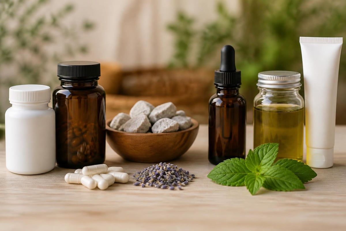 Types of natural wellness supplements