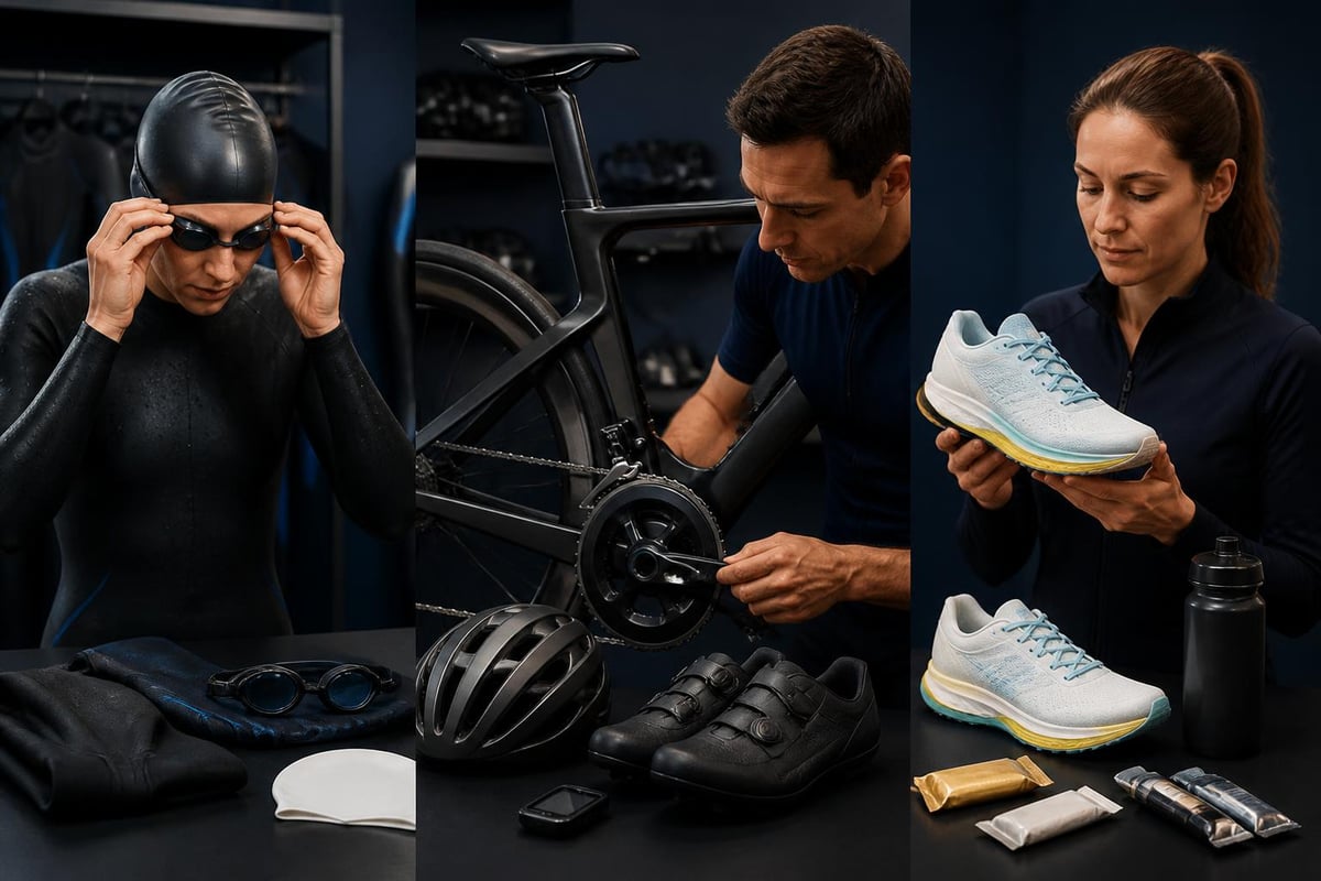Triathlon equipment categories
