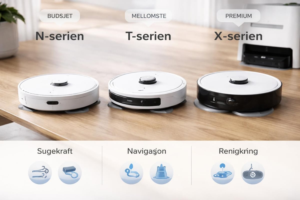 Deebot model comparison