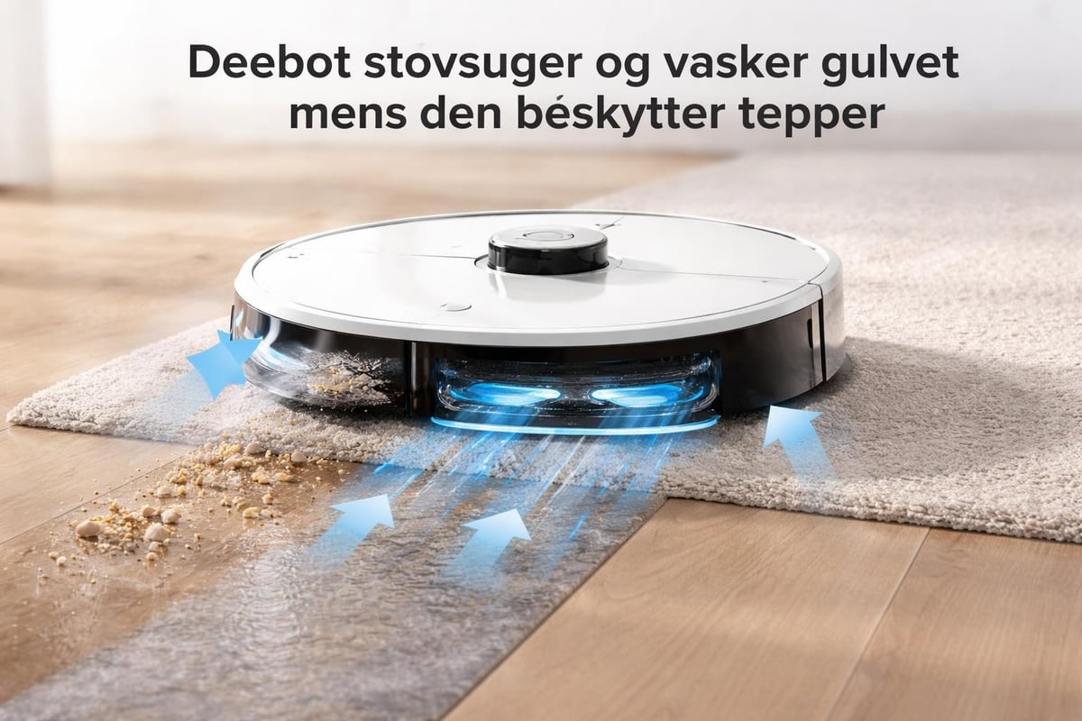 Deebot cleaning technology