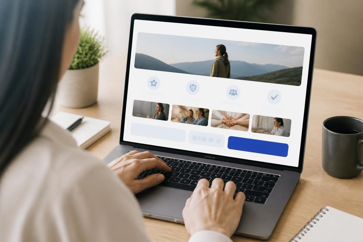 Firmen Homepage Conversion-Pfad