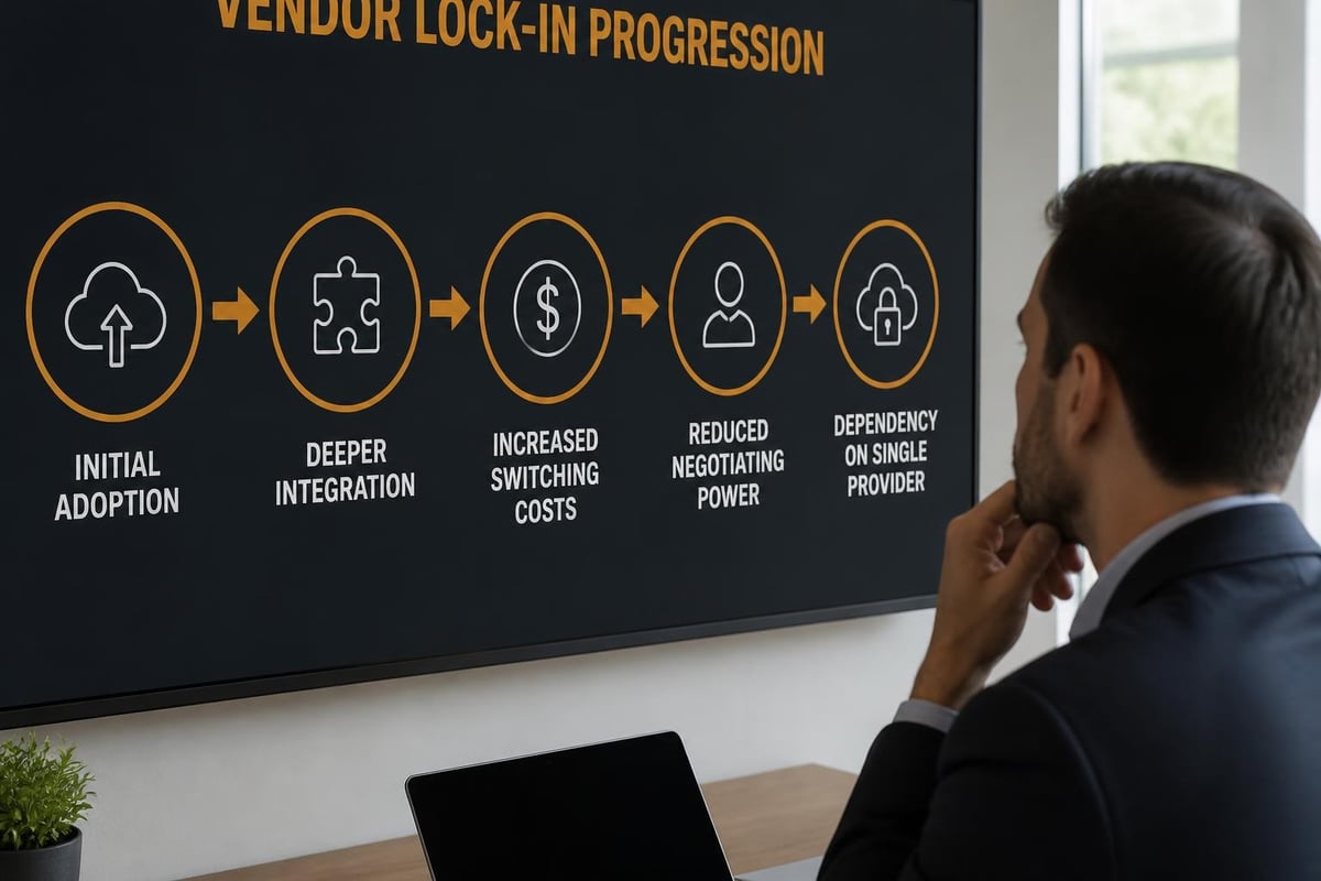 Vendor lock-in cycle