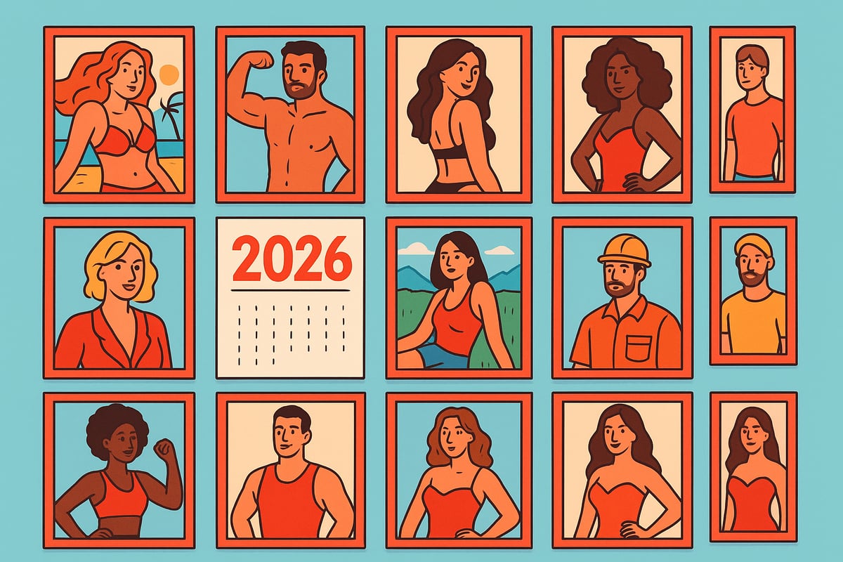 Trends en ontwikkelingen in sexy kalenders voor 2026