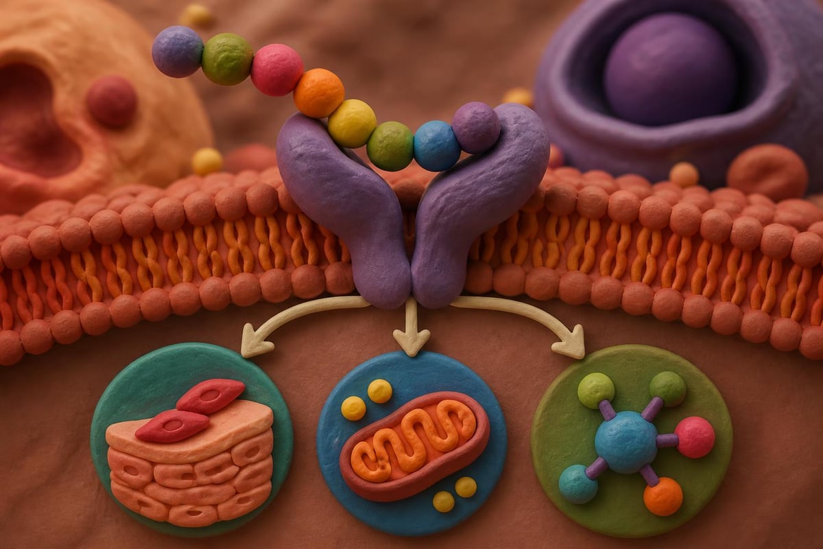 Peptide receptor interaction