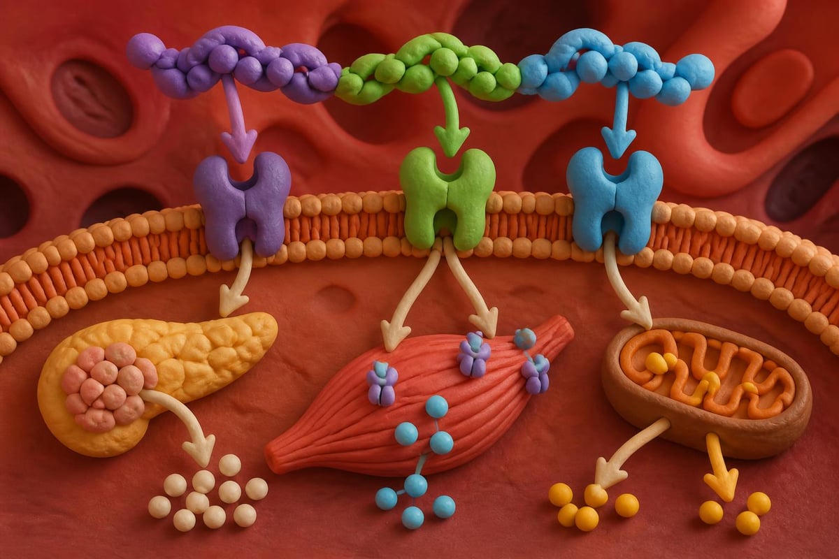 Metabolic peptide pathways