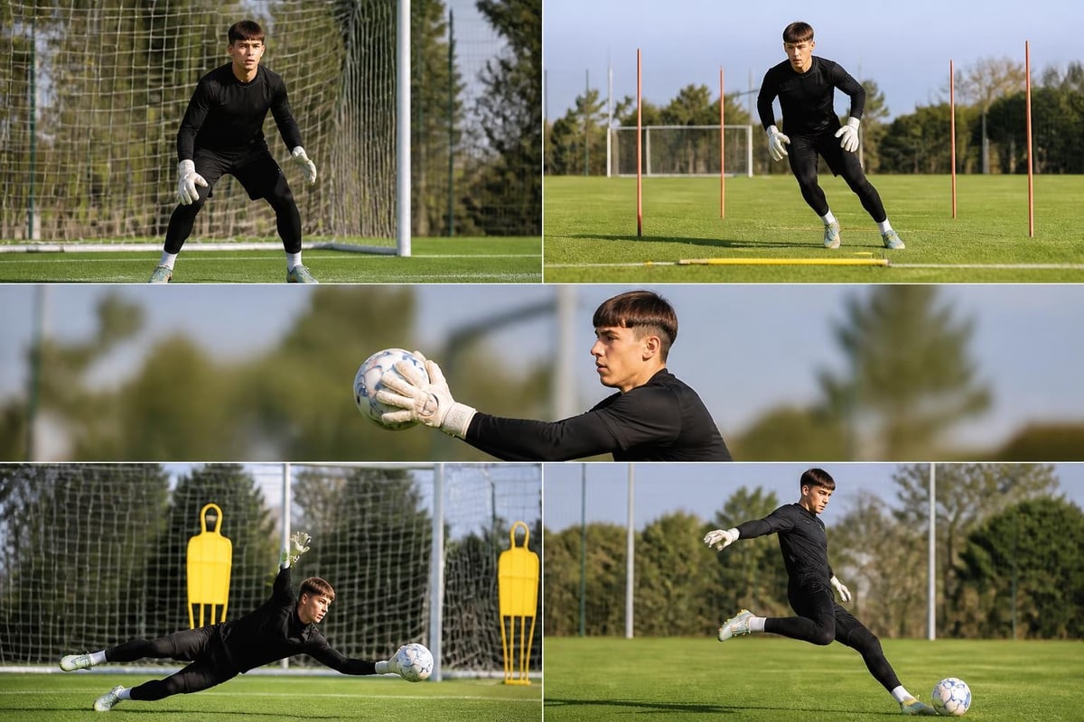Goalkeeper technical skill progression