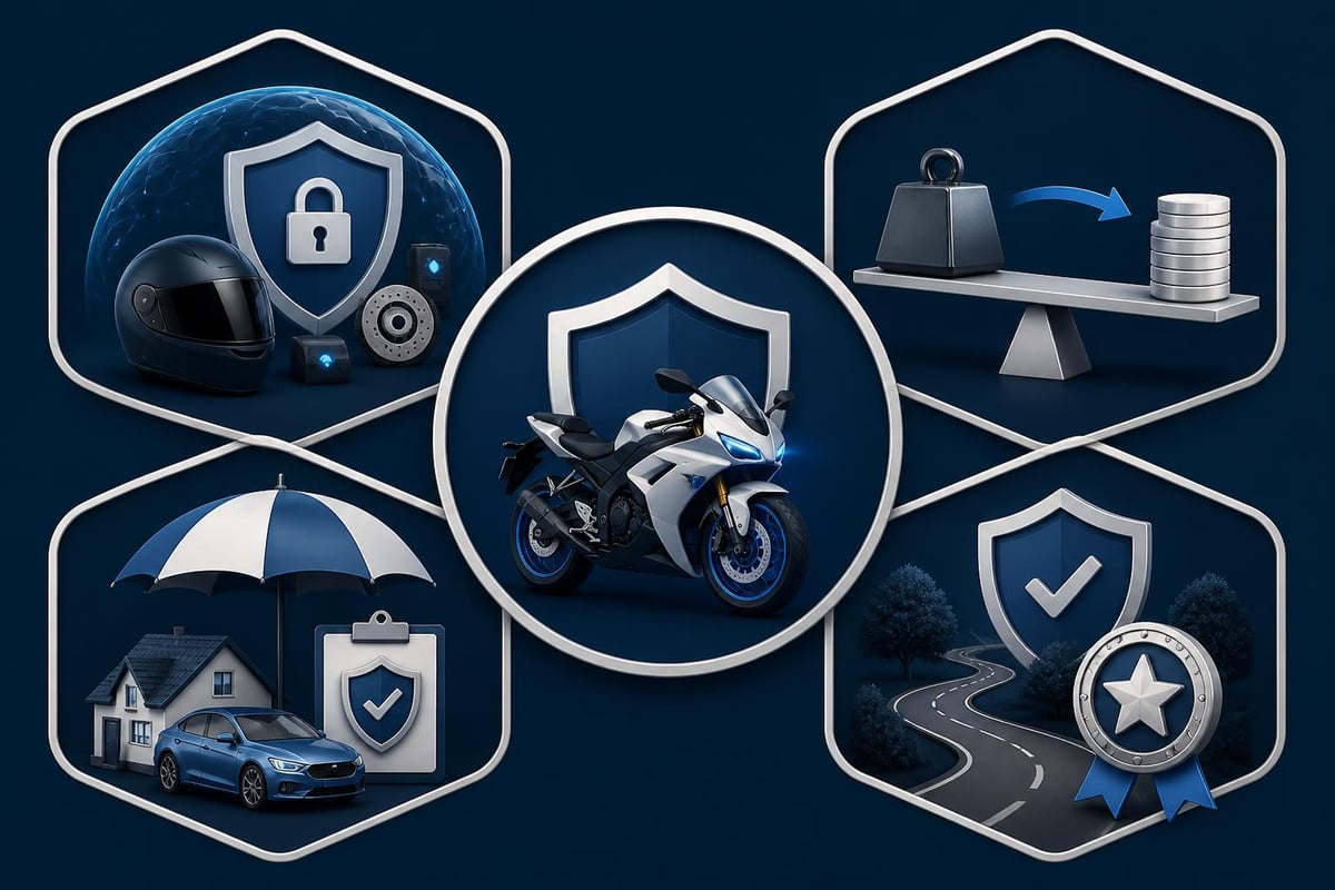 Estrategias ahorro seguro moto
