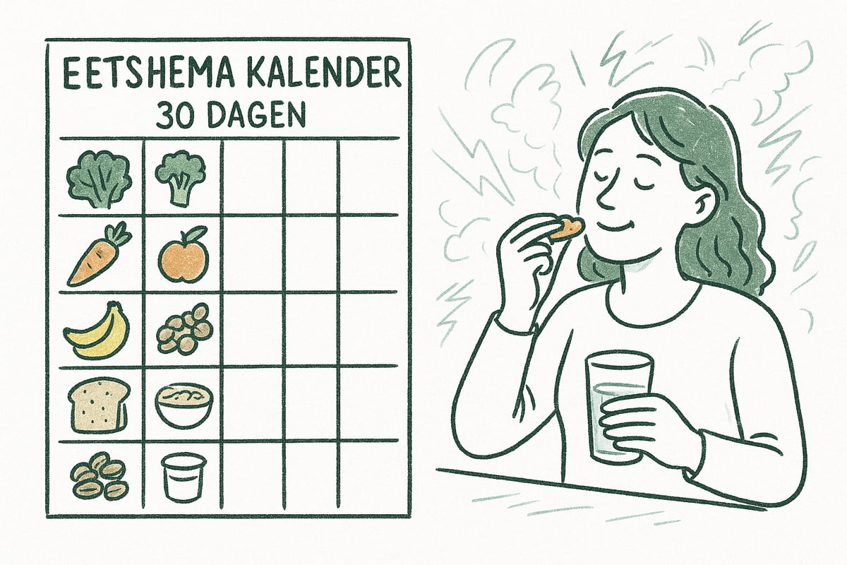 Praktische Eetschema’s en Tips voor de Eerste 30 Dagen
