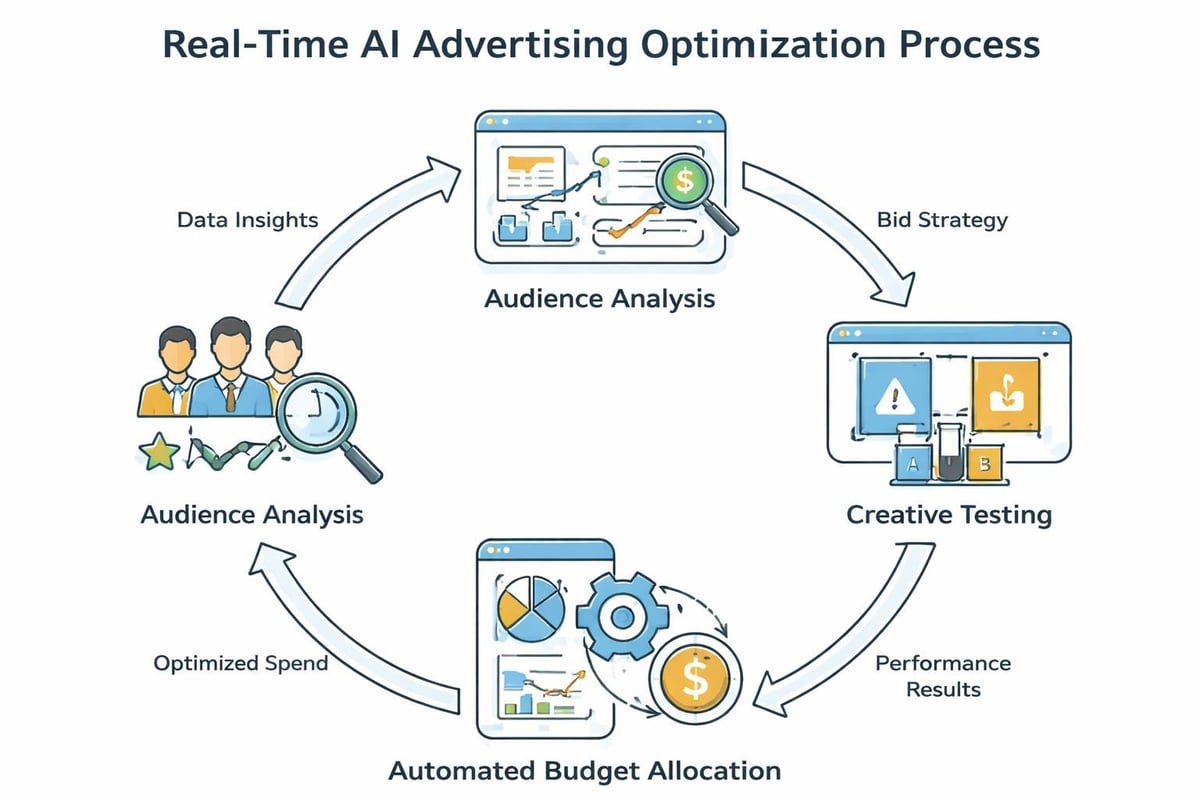 AI programmatic advertising workflow