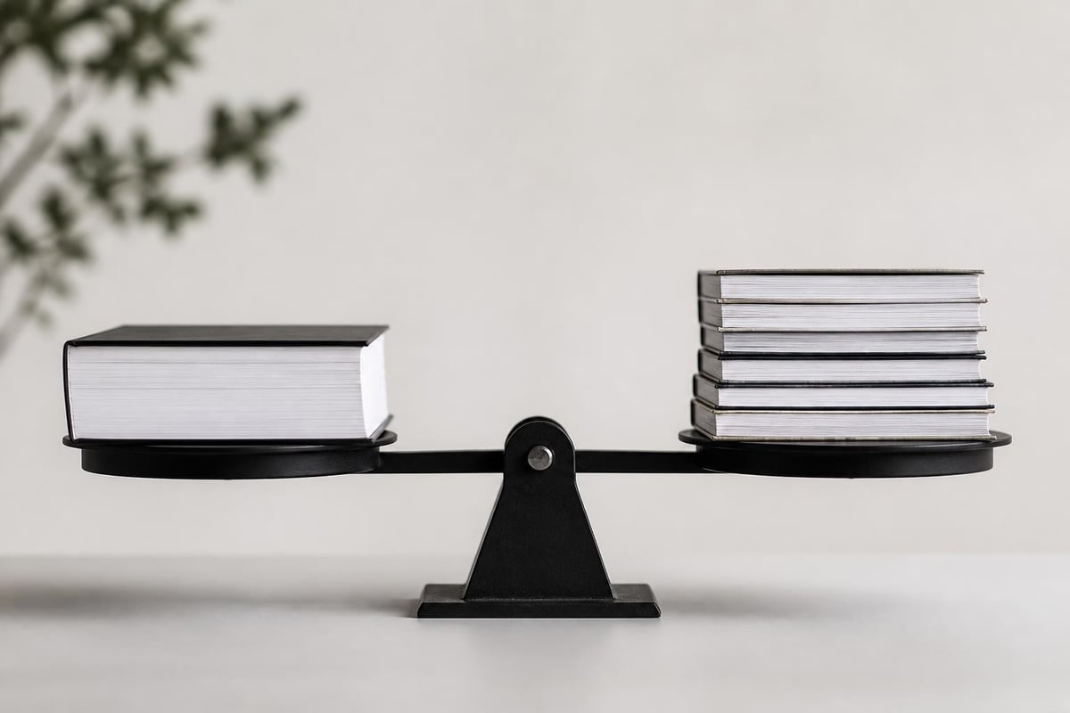 Quality vs quantity in blogging