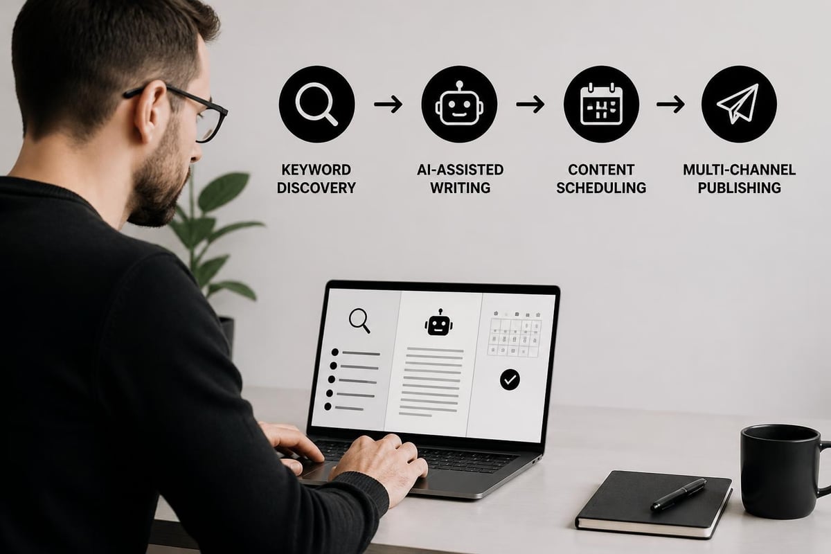 Content automation workflow