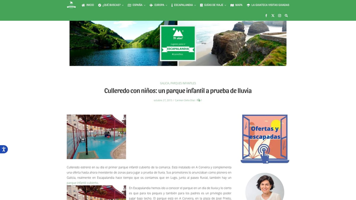 7 Parques Cubiertos Imprescindibles Para Visitar en 2026 - Parque Infantil A Corveira, Culleredo