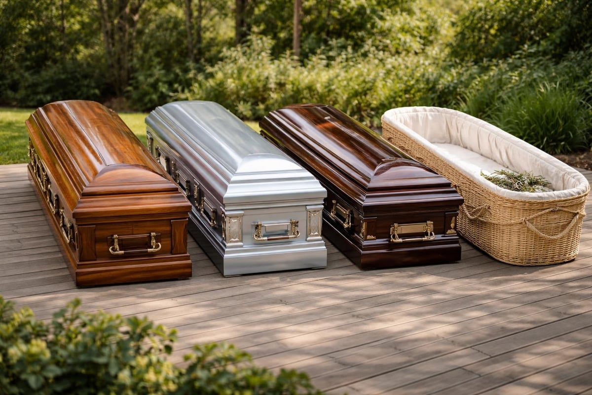 Casket construction materials comparison