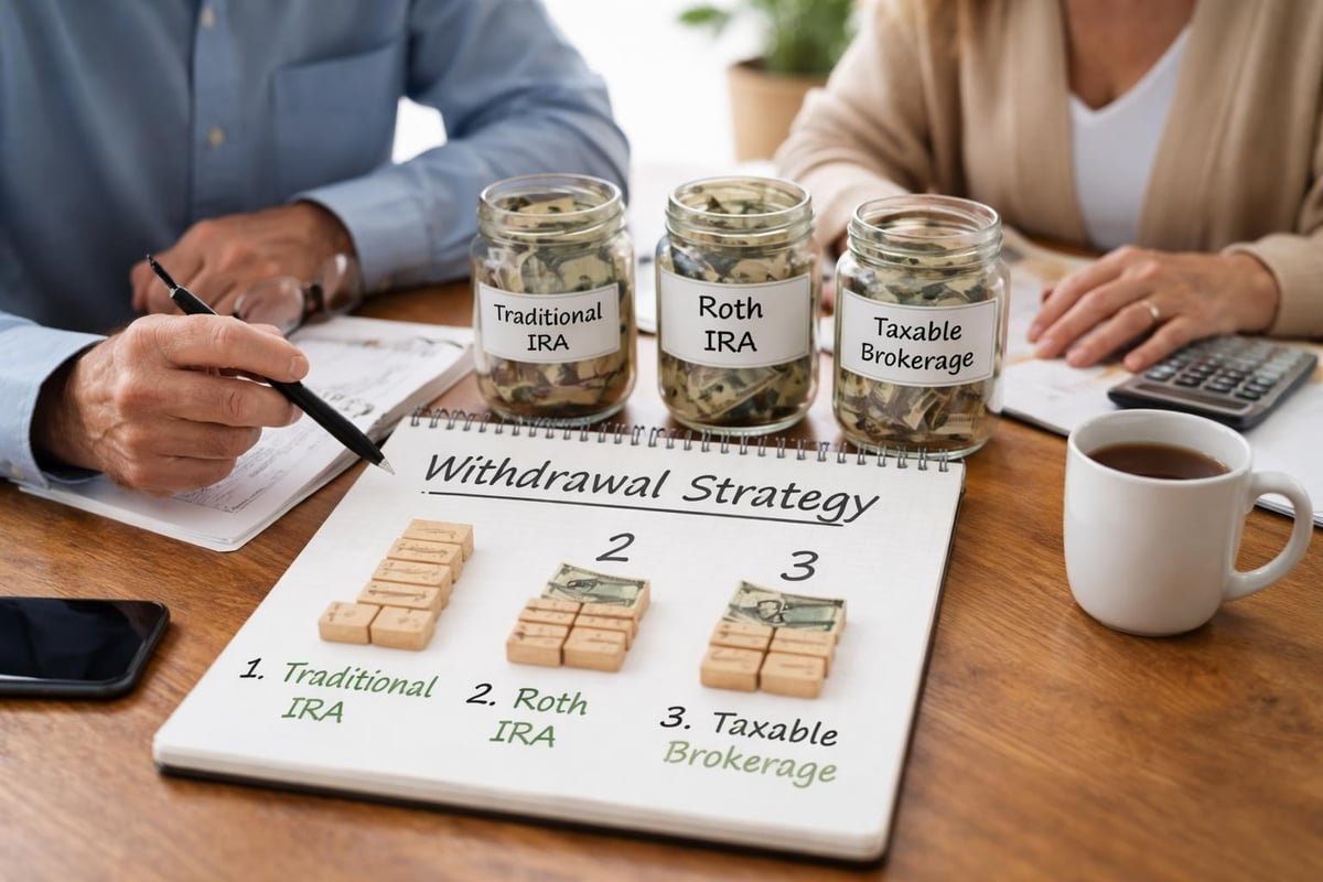 Tax-efficient withdrawal sequencing