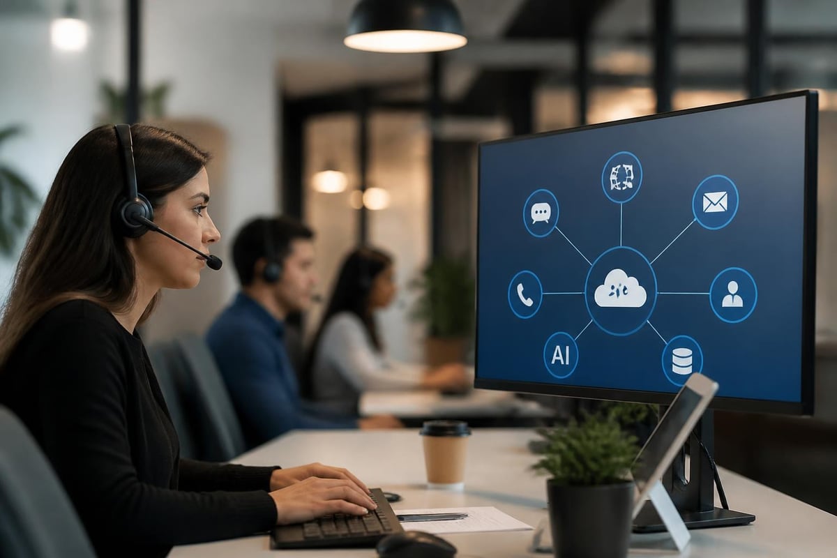 Contact center technology stack