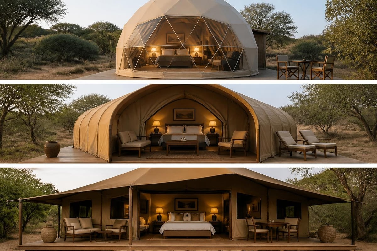 Camping tent design comparison
