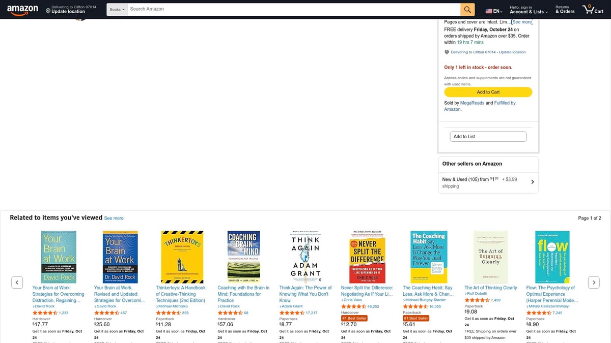 Top 7 Book On Coaching Picks To Transform Your Skills in 2025 - Your Brain at Work by David Rock