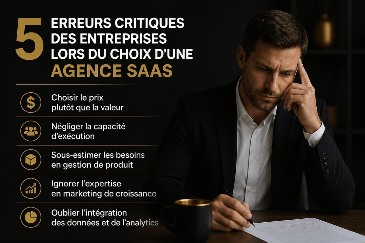 Common mistakes when choosing a SaaS agency