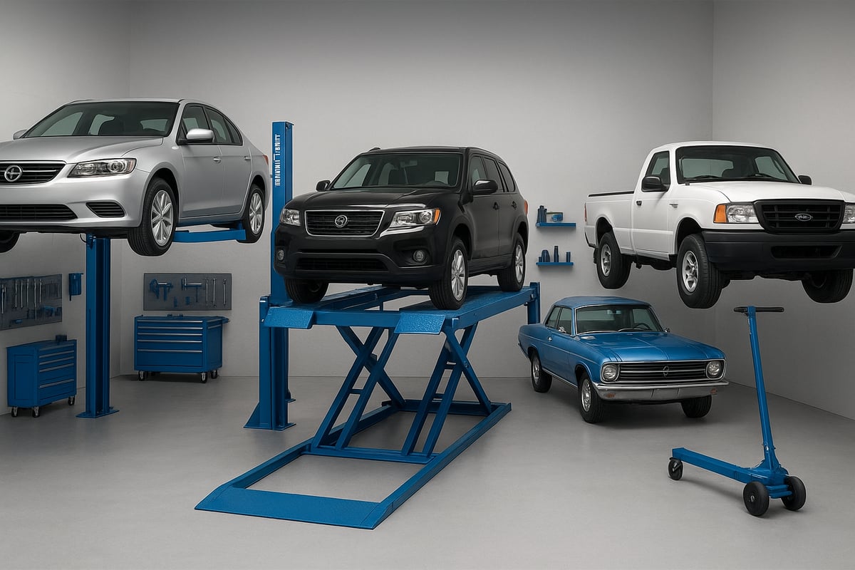 9 Best Vehicle Car Lifts for Home Garages in 2025