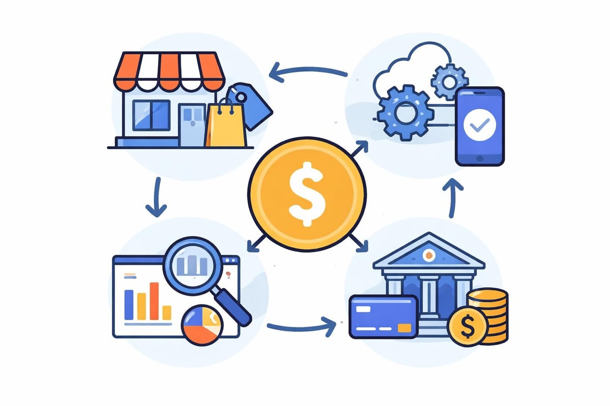 Partnership network diagram