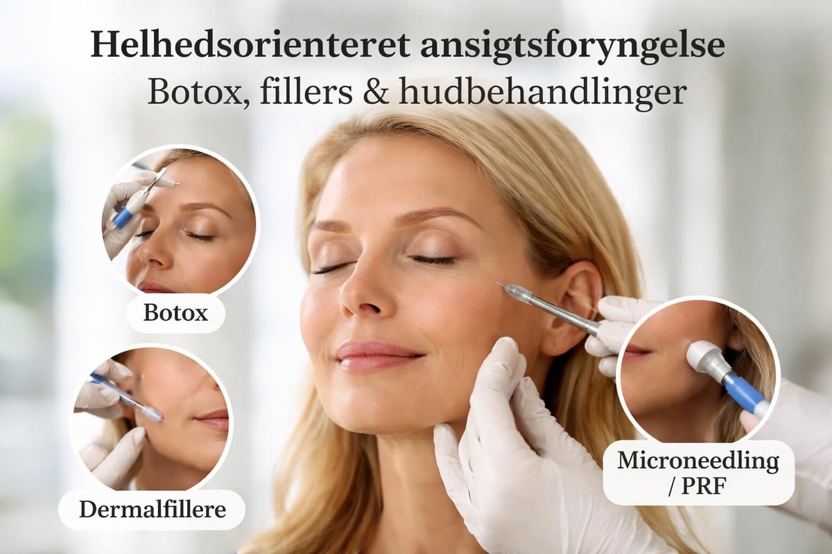 Kombinationsbehandlinger med botox