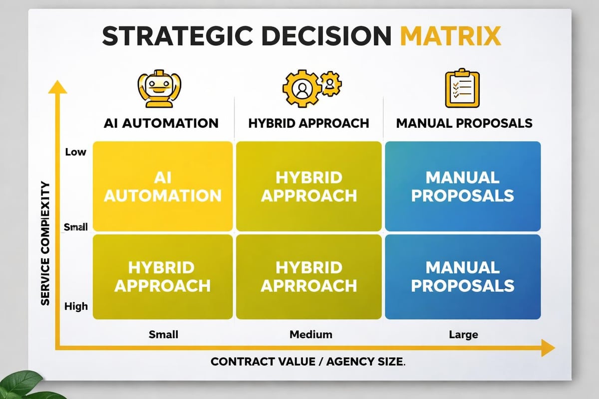 Decision framework visualization