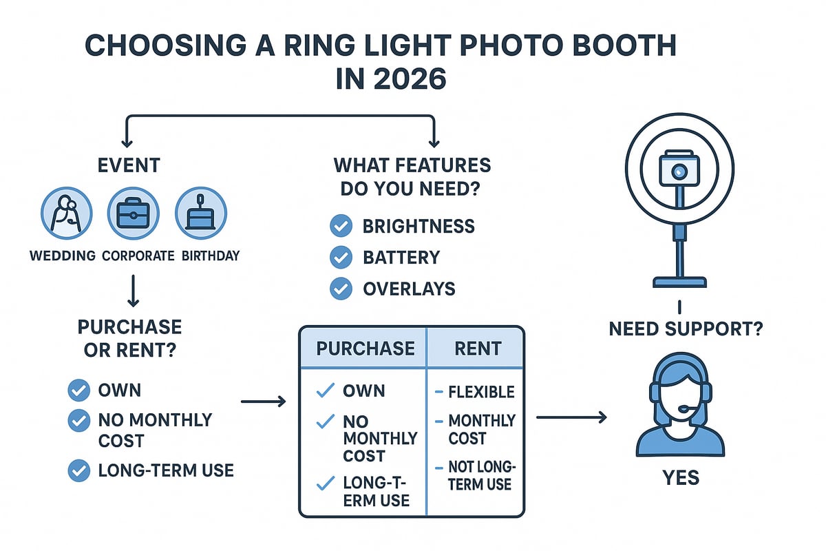 How to Choose the Best Ring Light Photo Booth in 2026