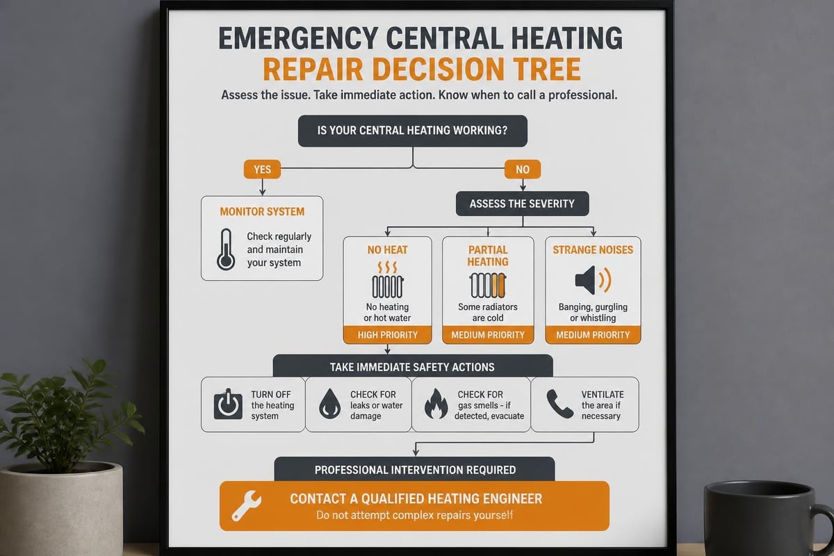 Emergency heating repair priorities