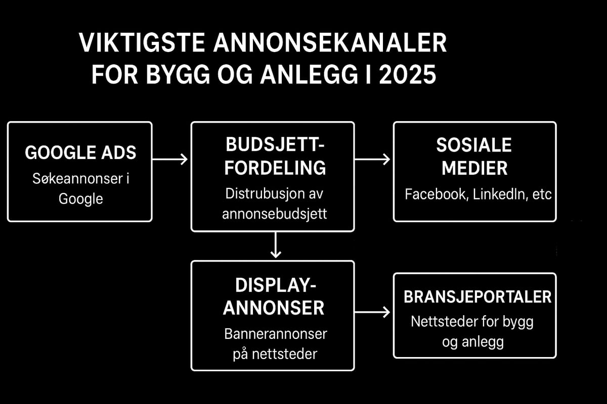 Velge riktige annonsekanaler for bygg og anlegg