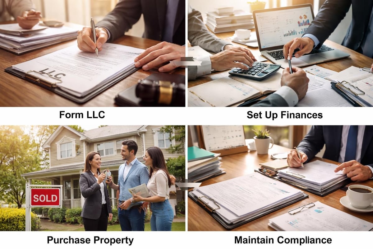LLC formation process for real estate