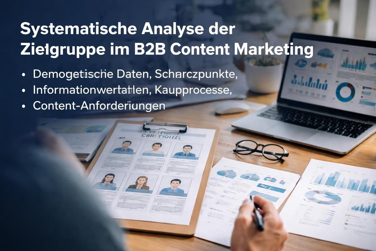 Content Marketing Zielgruppenanalyse