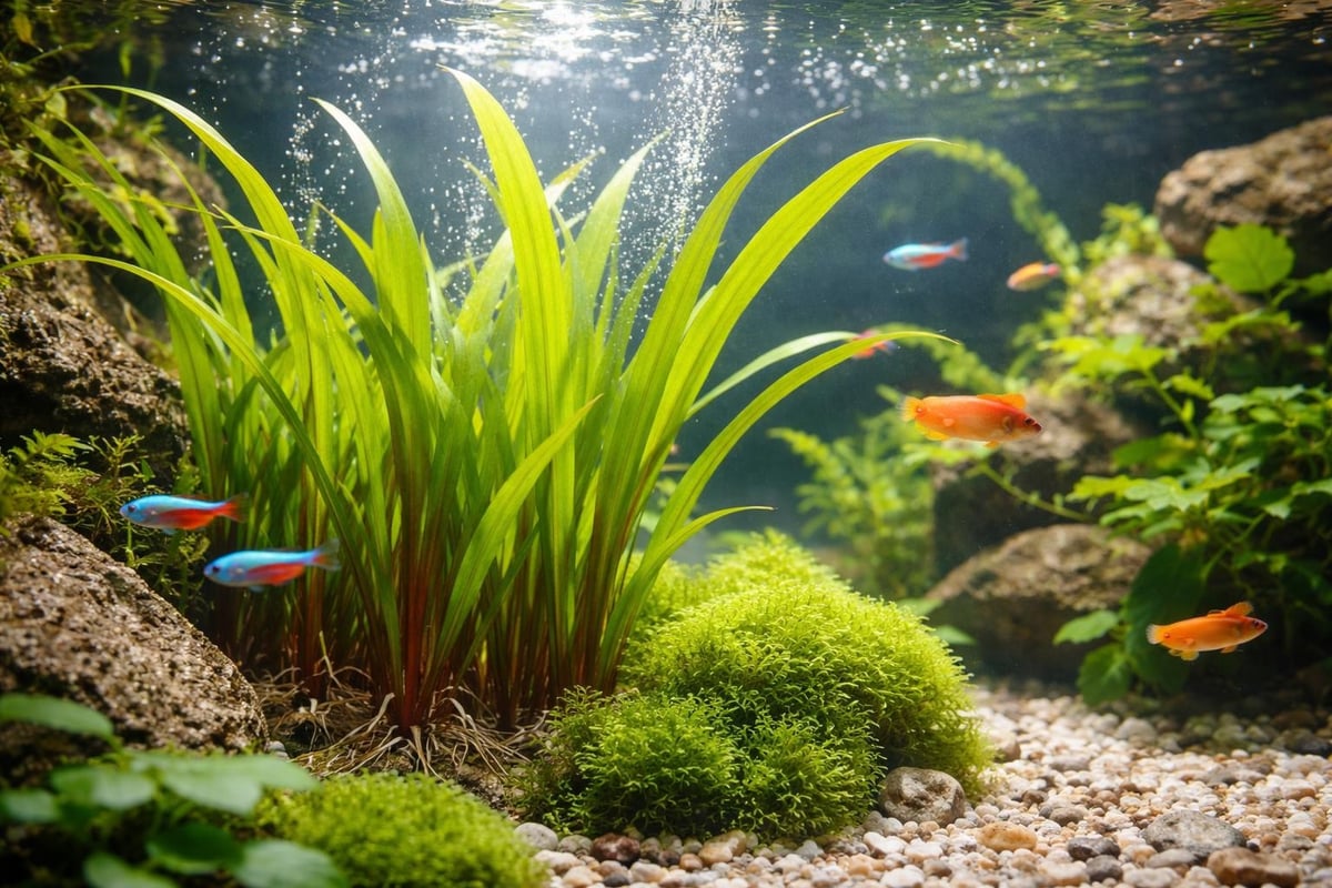 Vallisneria rubra ecosystem benefits