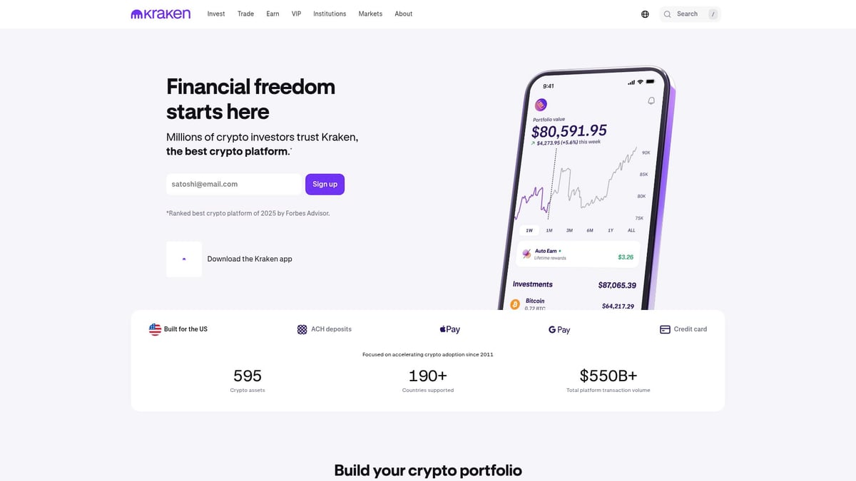 Top 7 Beste Crypto Platform Nederland Voor 2026 Ontdekt - Kraken