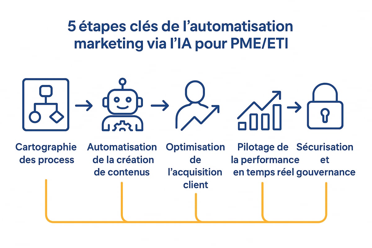Standardiser et automatiser les process marketing grâce à l’IA