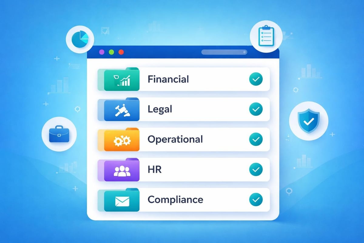Virtual data room organization