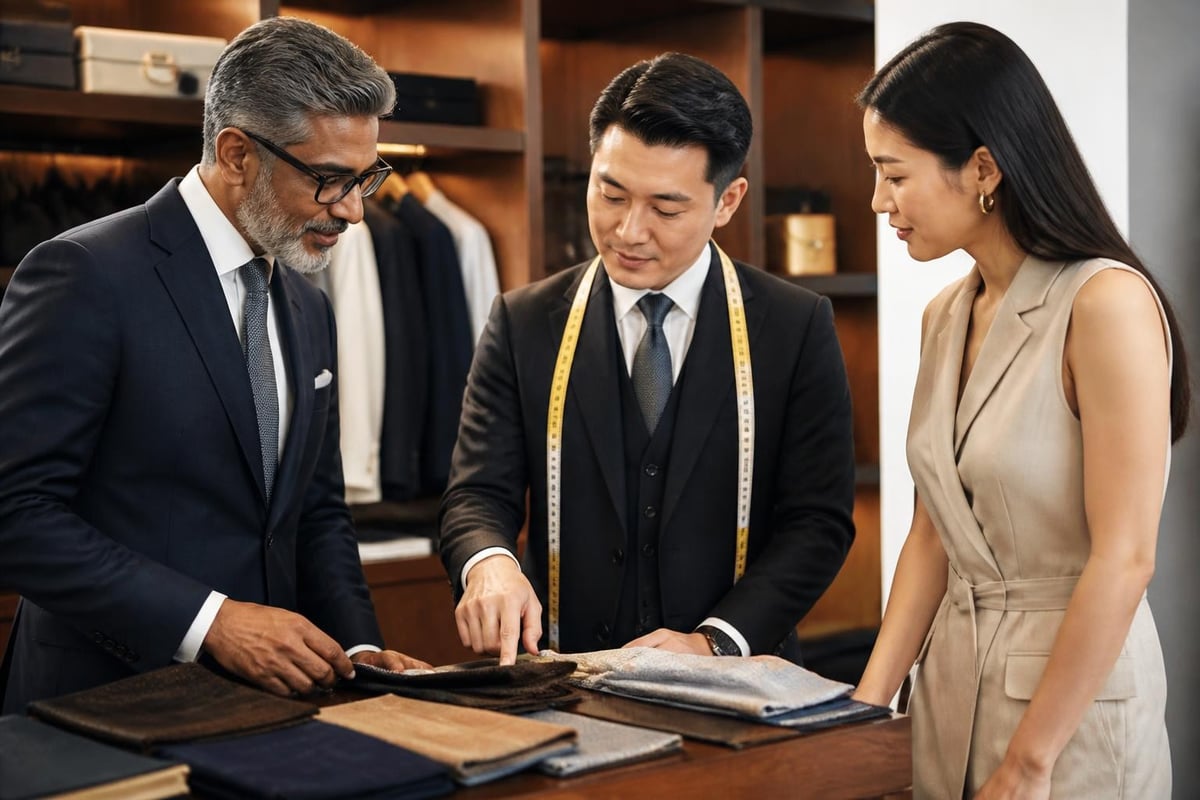 International tailoring service