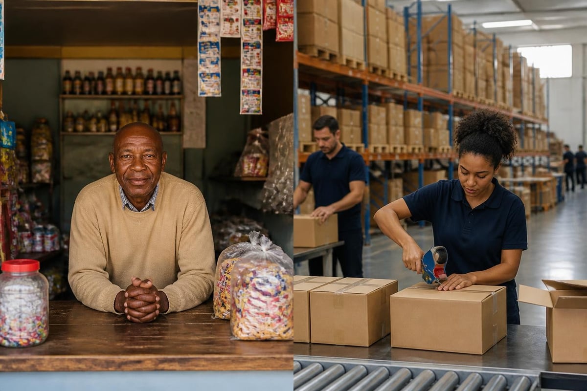South African shopping evolution