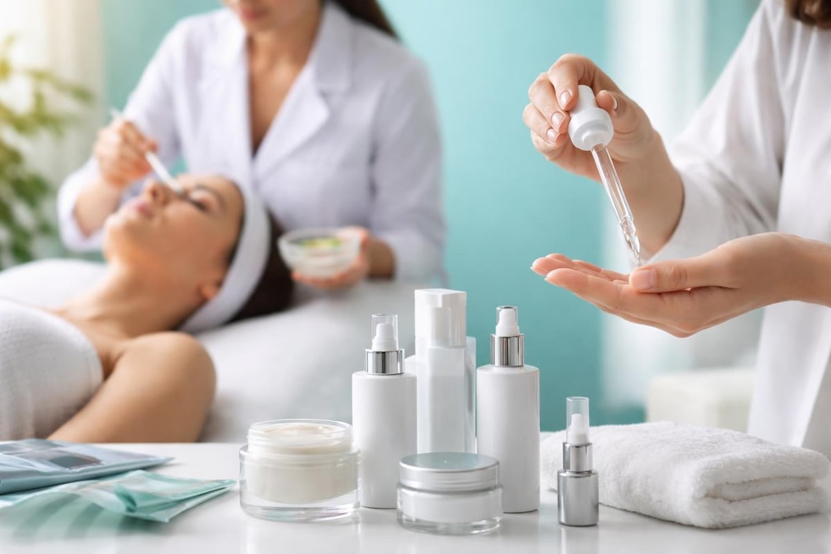 Professional skincare integration