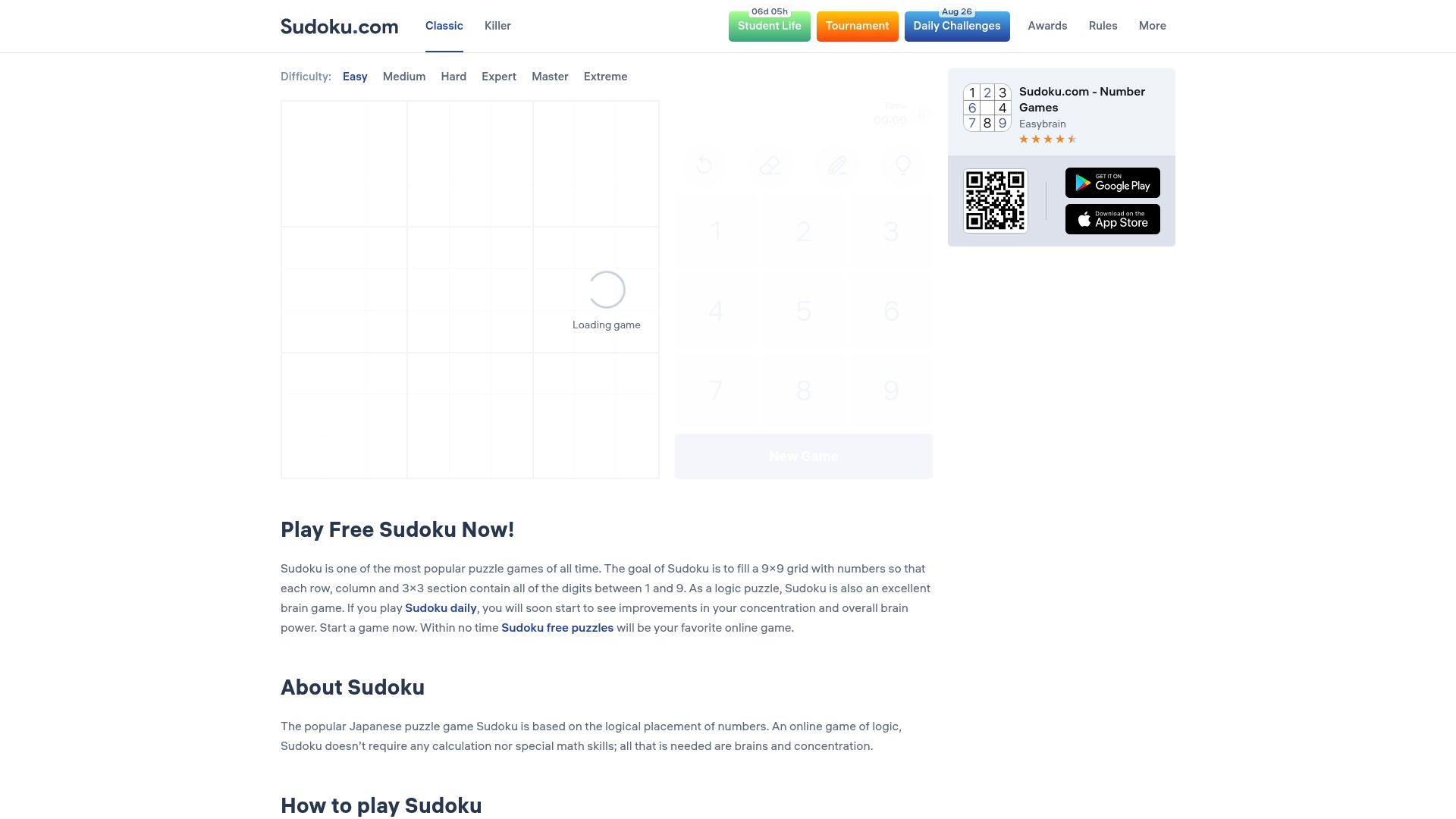 7 Best Sudoku Games Easy for Beginners in 2025 - Sudoku.com by Easybrain