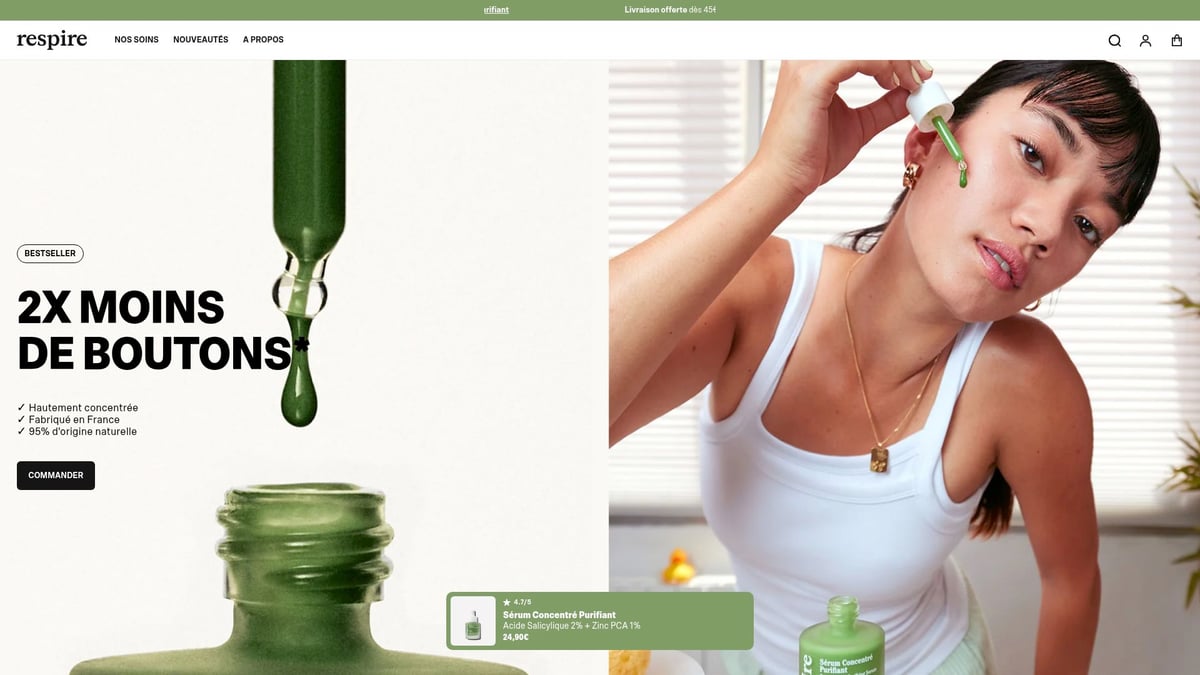 7 Meilleures Marque Cosmétique Française à Découvrir en 2025 - Respire